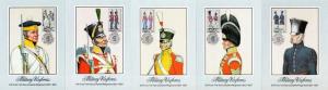 Ciskei - 1983 British Military Uniforms Maxi Card Set