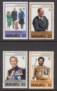 Vanuatu 304-307 MNH VF