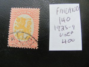 FINLAND 1925-1929 USED SC 140 XF  $400 (160)