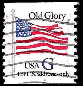 # 2890 USED G STAMP OLD GLORY