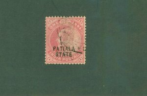 PATIALA INDIAN STATE 33 USED BIN $0.50