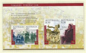 Australia   mnh souvenir sheet  s.c.#  1838b