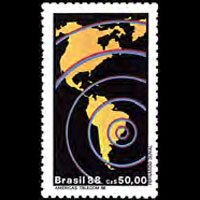BRAZIL 1988 - Scott# 2134 Telecom. Set of 1 NH