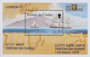 Tristan da Cunha Scott #'s 663 MNH