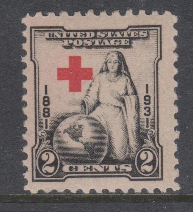 1931 Red Cross 2c Sc#702 F MH