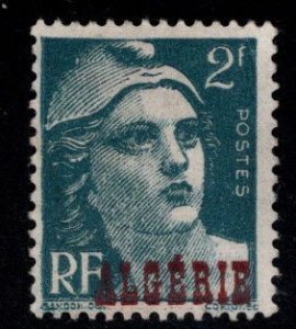 ALGERIA Scott 202 MH*  overprinted stamp