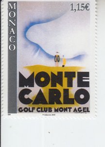 2008 Monaco Golf Club Poster (Scott 2484) MNH