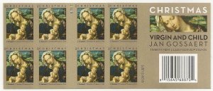 US 4815a Christmas Virgin & Child F booklet 20 MNH 2013