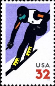 3180 32c Alpine Skiing Single