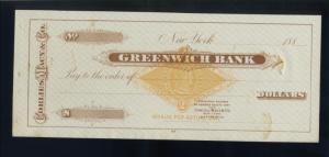 RN-G1 Var SPECIMEN Revenue Stamped Paper Scarce Variety (927 L)