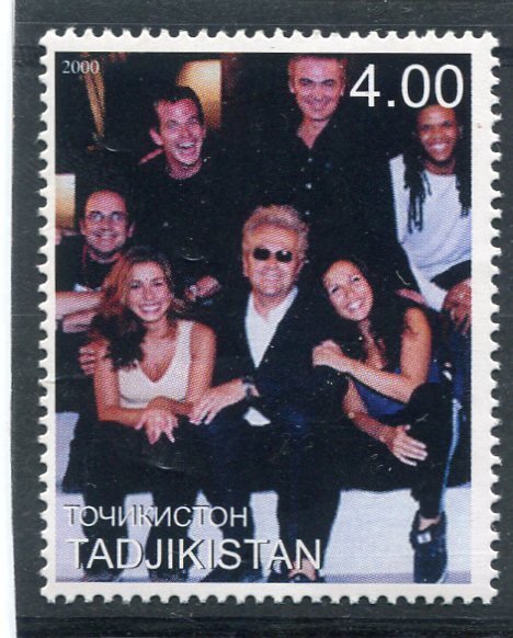 Tajikistan 2000 FAMOUS CANADIAN SINGERS 1 value Perforated Mint (NH)