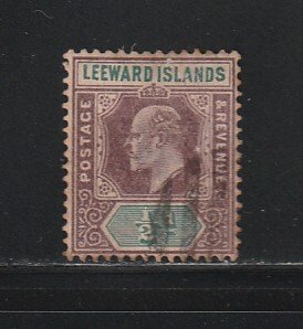 Leeward Islands 20 U King Edward VII
