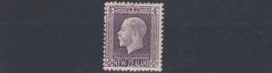 NEW ZEALAND  1915 - 30      4D  BRIGHT VIOLET         MH 