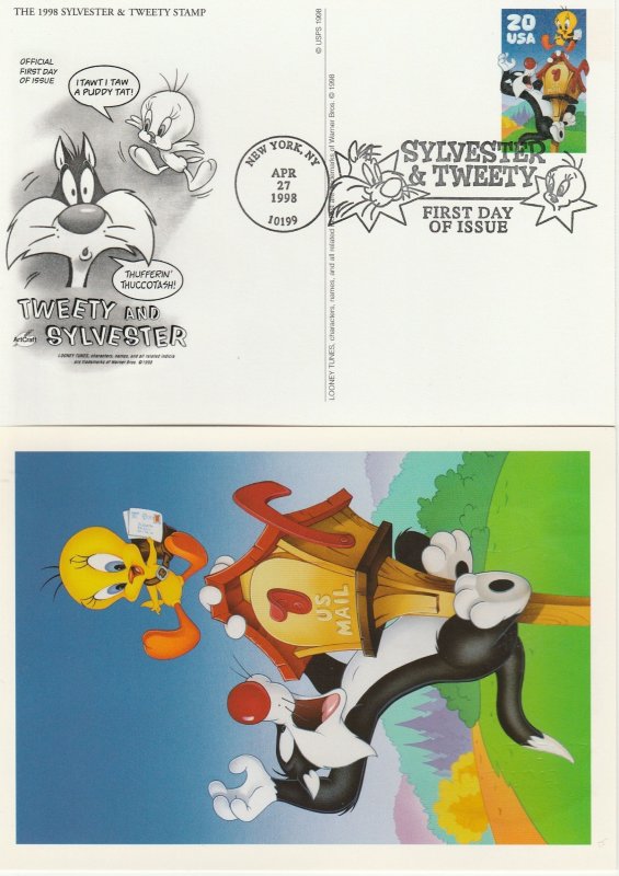 Scott# UX291 Artcraft FDC Picture Postal Cards