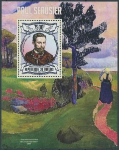 Burundi 2013 MNH Art Stamps Paul Serusier Paintings French Painter 1v S/S