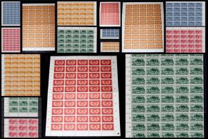 Suriname 1965 MNH Large Lot Blocks Brokopondo International 545+Stamps#C897