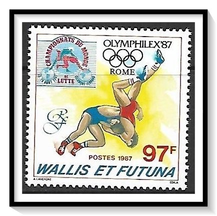 Wallis & Futuna #360 Olymphilex '87 MNH