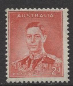 Australia - Scott 169 - KGVI -1937- MNH - Single - 2d stamp