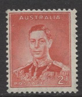 Australia - Scott 169 - KGVI -1937- MNH - Single - 2d stamp