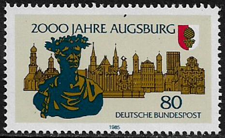 Germany #1432 MNH Stamp - Augsburg Anniversary