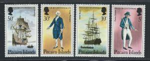 PITCAIRN ISLANDS SC# 156-9 FVF/NG 1976