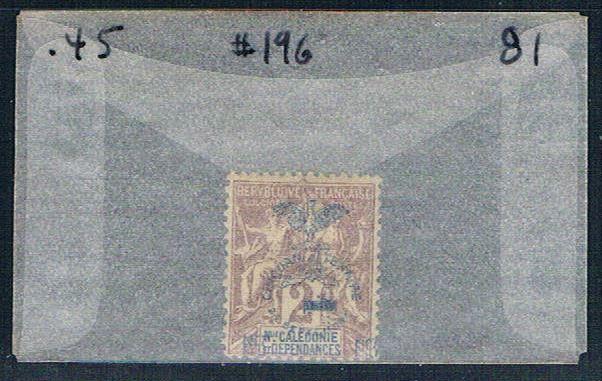 New Caledonia 81 Unused Nav and Commerce 1903 (N0521)
