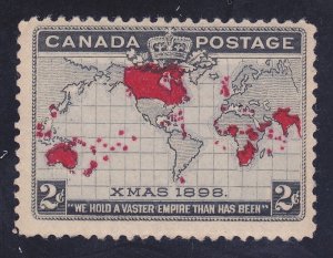 Canada 85 MNH 1898 2¢ Imperial Penny Postage XMAS Issue Scv $100.00