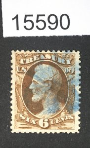 MOMEN: US STAMPS # O75 USED VF LOT #15590