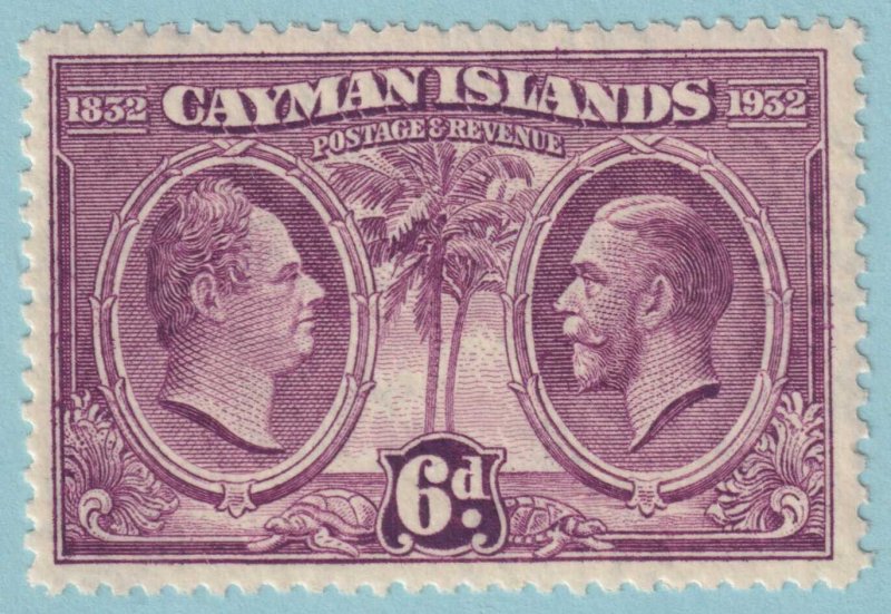 CAYMAN ISLANDS 76  MINT HINGED OG * NO FAULTS VERY FINE! - KGU