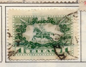 Lithuania 1921-27 Early Issue Fine Used 4L. 174371