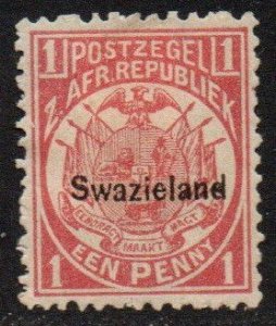 Swaziland Sc #2 Mint Hinged