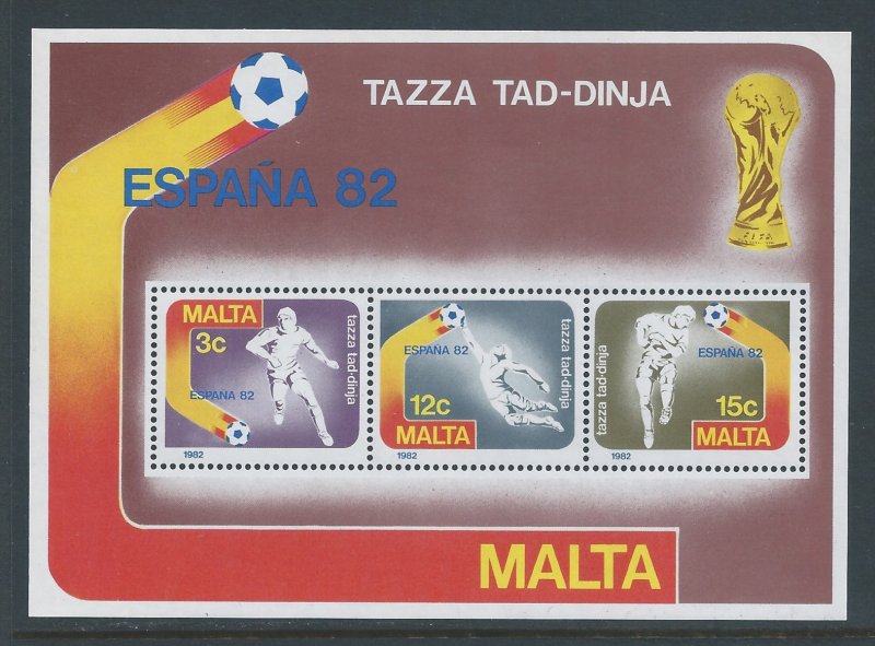 Malta #618a NH '82 World Cup Soccer, Espana SS