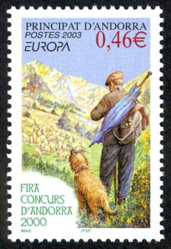 Andorra, French Sc# 570 MNH 2003 Europa