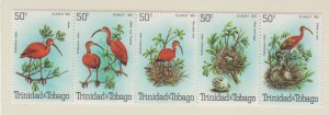 Trinidad & Tobago Scott #328 Stamp - Mint NH Strip of 5