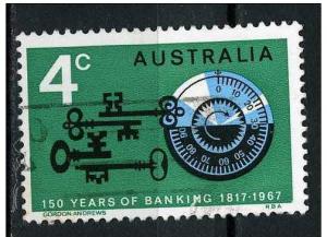 Australia 1967 - Scott 425 used - 4c, Banking 