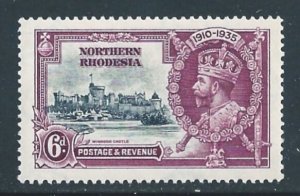 Northern Rhodesia #21 NH 6p 1935 Silver Jubilee Issue