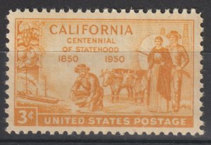 U.S.  Scott# 997 1950 XF MNH California Statehood