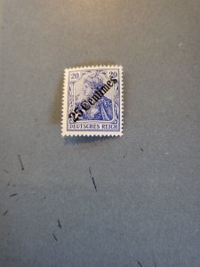 Stamps German Offices in Turkey Scott #57 hinged