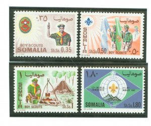 Somalia (Italian Somaliland) #310-313 Mint (NH) Single (Complete Set) (Scouts)