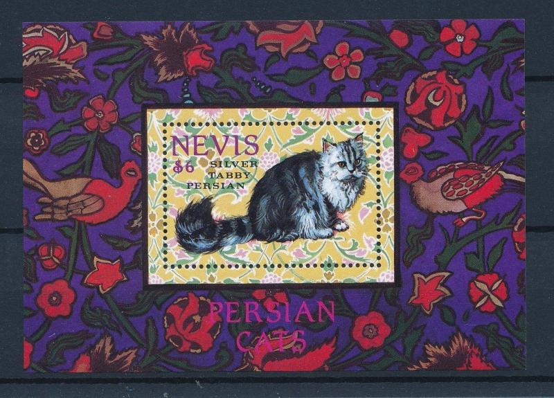 [35293] Nevis 1994 Animals Cats Persian MNH Sheet