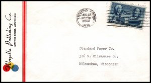 US Worzalla Publishing Co,Stevens Point,WI 1953 Cover