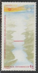 1982 Austria - Sc 1229 - MNH VF - 1 single - St George's College, Istanbul