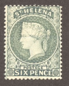 St Helena Scott 7 Unused LHOG - 1889 6p Queen Victoria - SCV $42.50