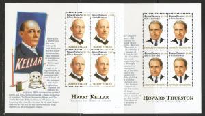 Grenada Grenadines 2331-2 2001 Magicans m/s MNH