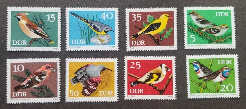 *FREE SHIP Germany DDR Protected Songbirds 1973 Bird Fauna (stamp) MNH 