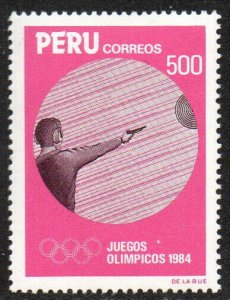 Peru Sc #821 MNH