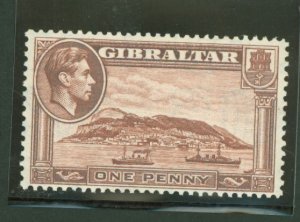 Gibraltar #108C Unused Single