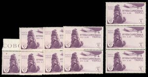 Italian Colonies, Libya #C24 Cat$230, 1935 Tripoli Fair, 10L+5L dull violet, ...