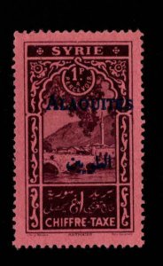 Alaouites Scott J7 MH* Postage Due stamp