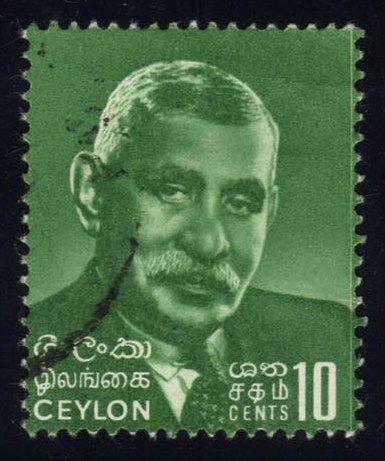 Ceylon #418 D.S. Senanayake, used (0.25)